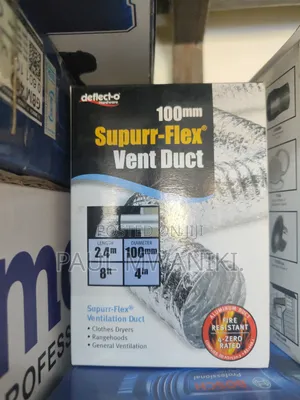 100 Mm Flexible Aluminium Ventilation Duct | Supurr-Flex Vent Duct