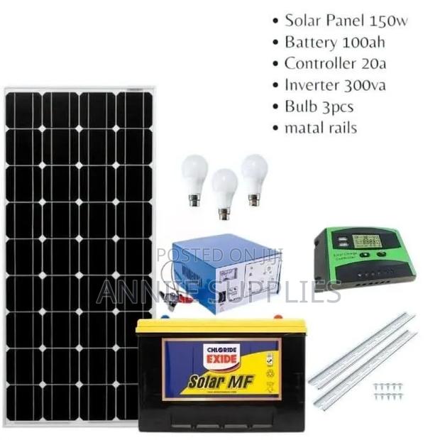 150w Solar Full Kit