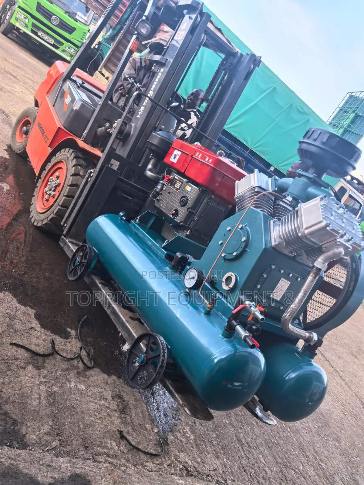 Air Compressor - 4 Pistons
