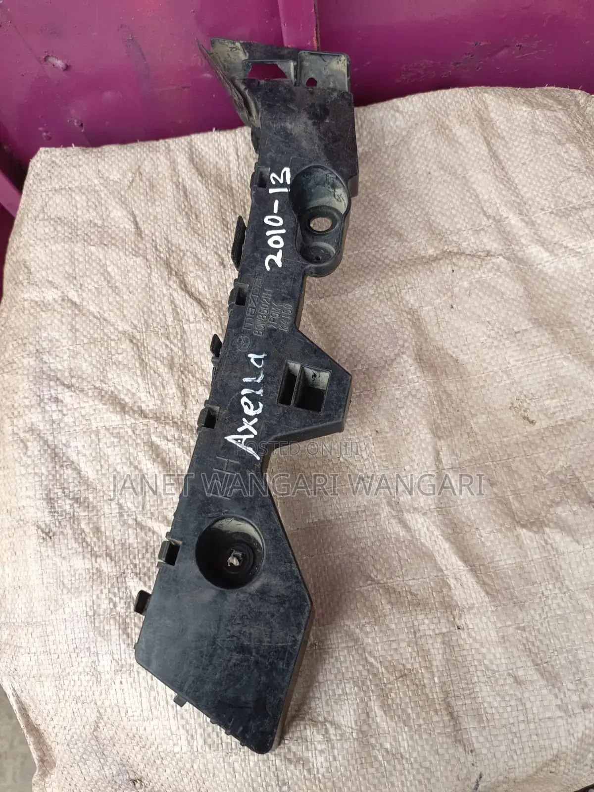 Rear Bumper Slide Mazda Axela