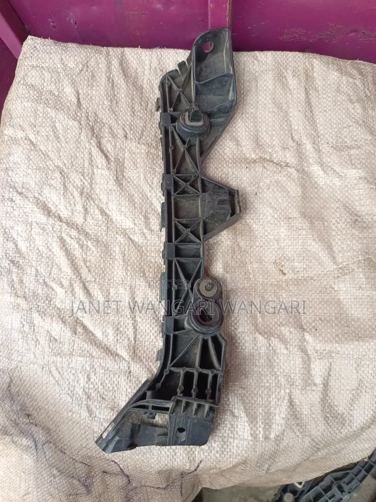 Rear Bumper Slide Mazda Axela