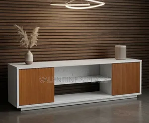 4FT Wooden TV Stand – Modern Design With Storage
