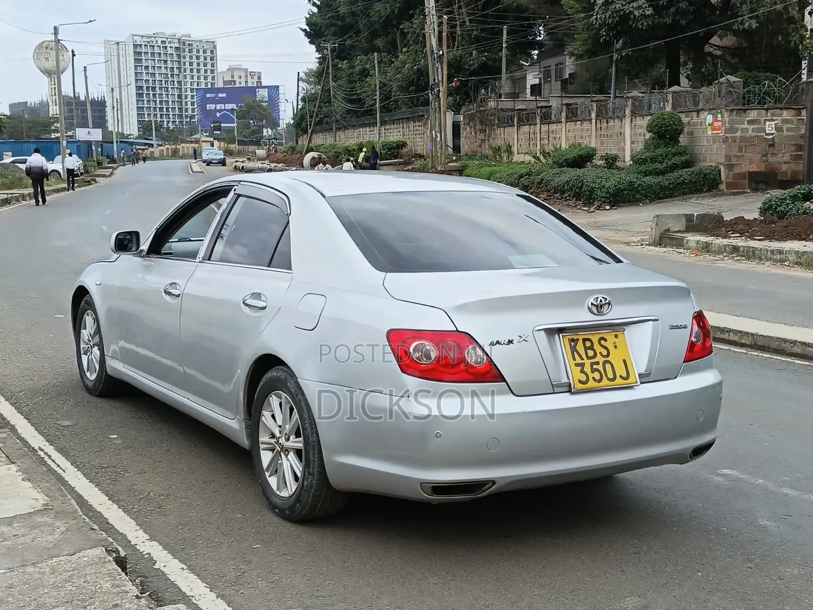 Toyota Mark X 2007 Silver