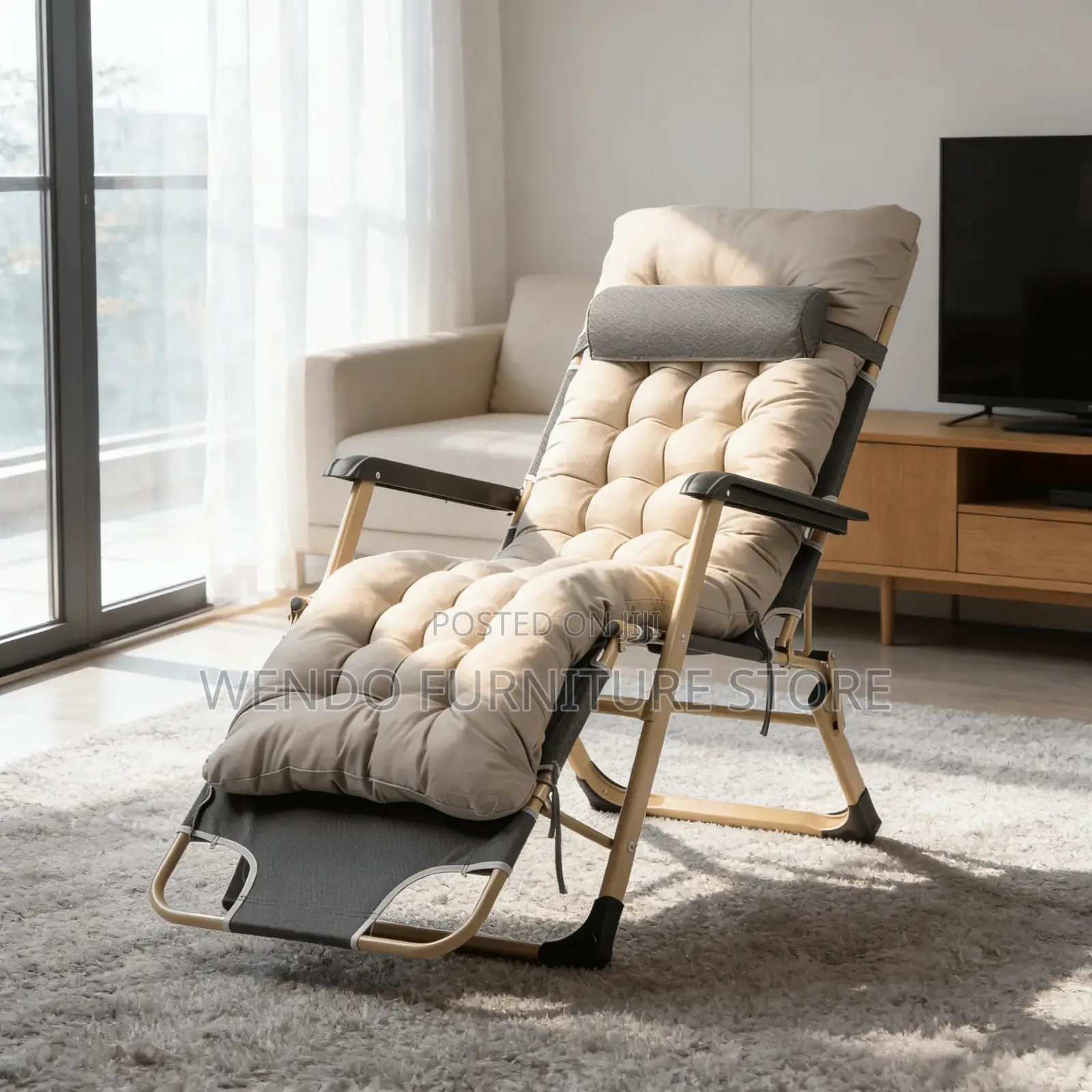 Home Chairs; Leather Outdoor Gardens Rocking Chair for Balcony