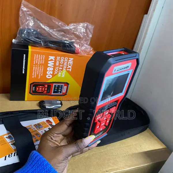 Professional KW850 OBDII Car Scanner With Color Display