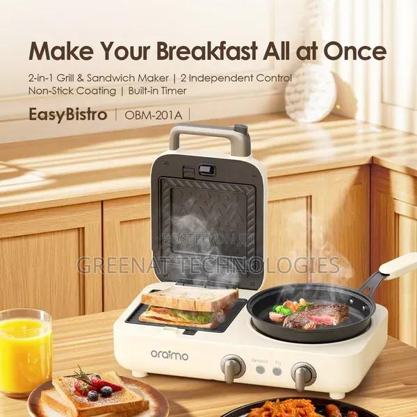Oraimo EasyBistro OBM-201A 2-in-1 Breakfast Station - thumbnail 3