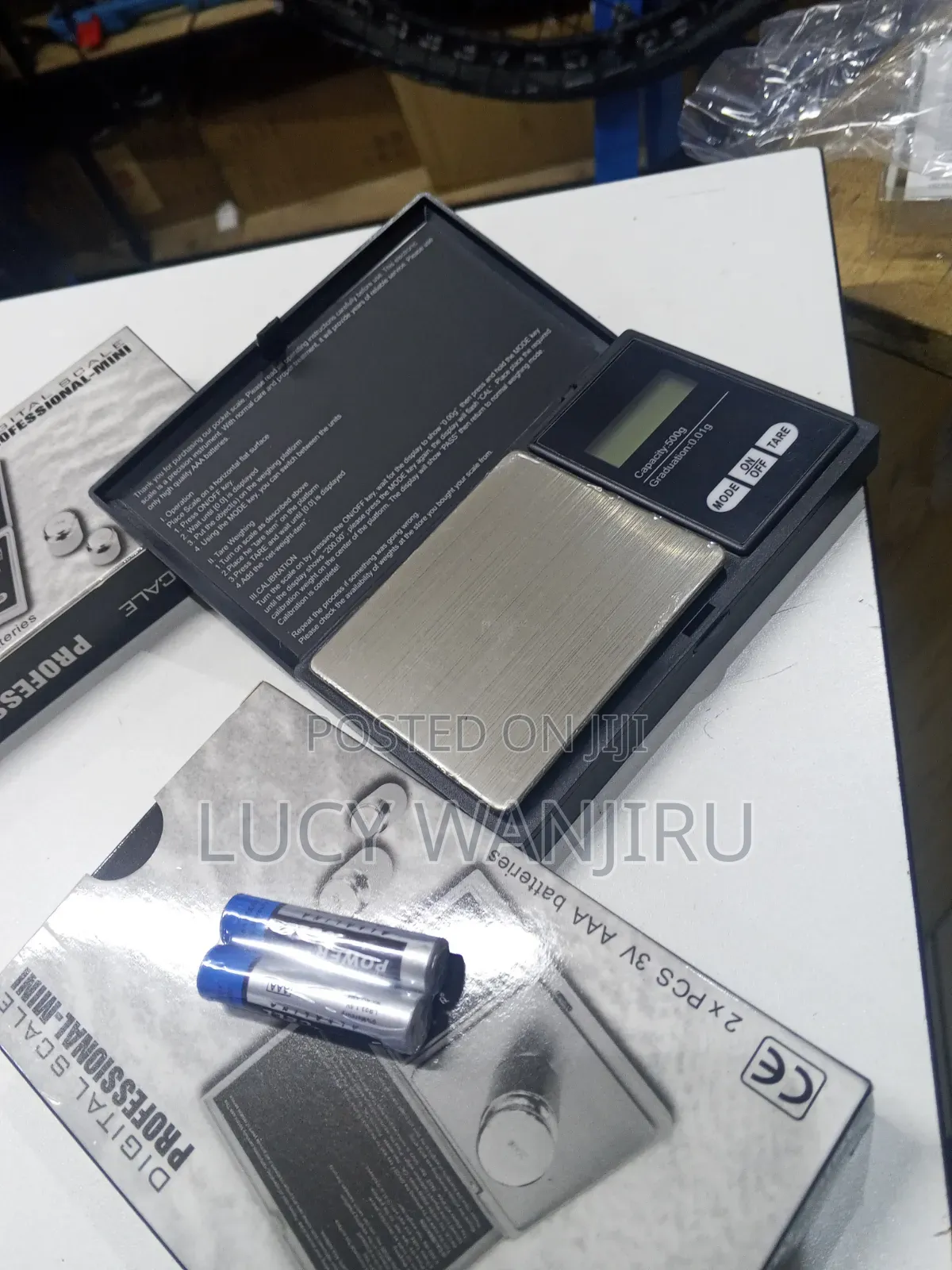 Professional Mini 500g Scale/ Gram Scale