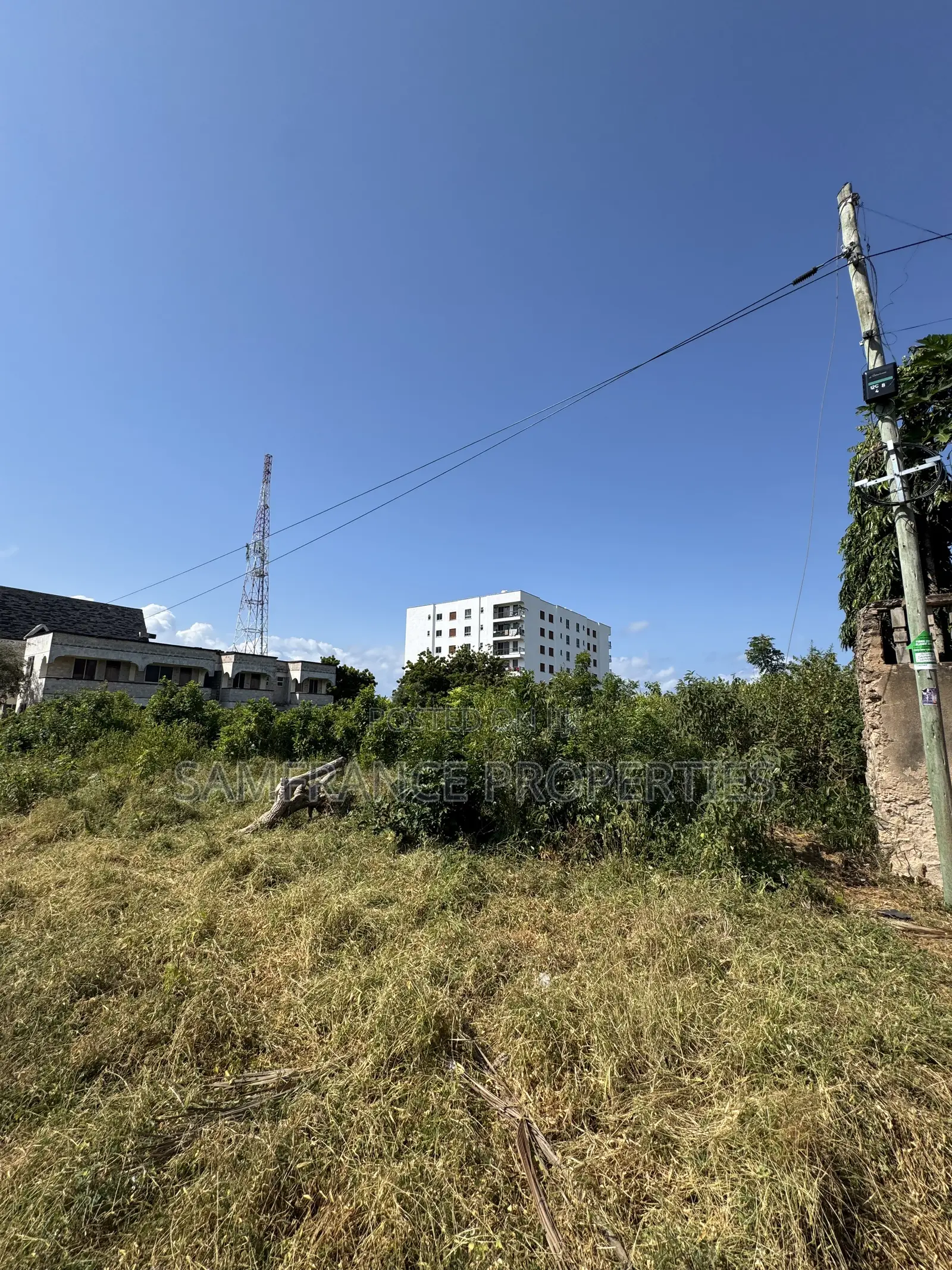 Half an Acre Plot on Sale Serena Shanzu Mombasa