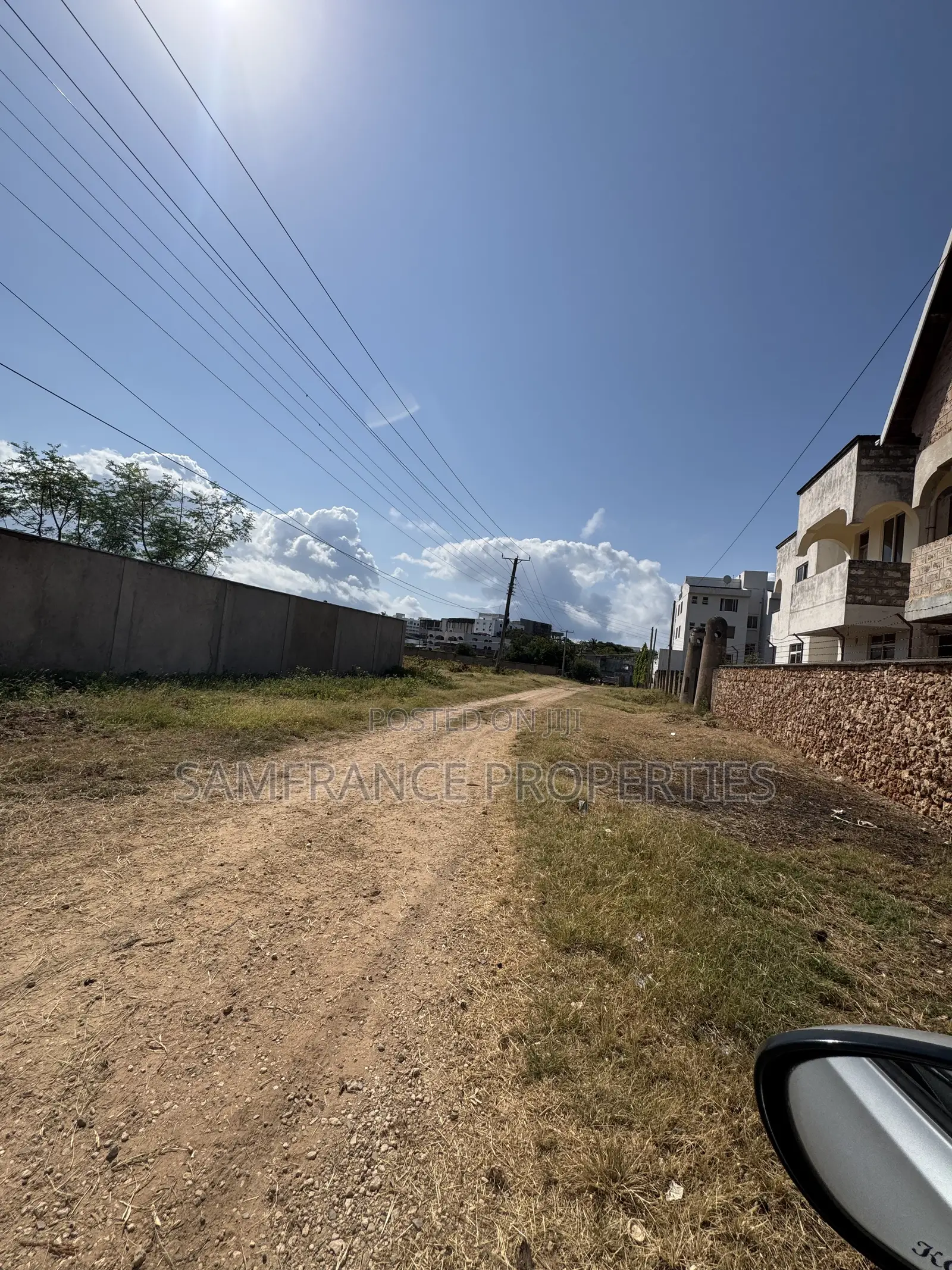 Half an Acre Plot on Sale Serena Shanzu Mombasa