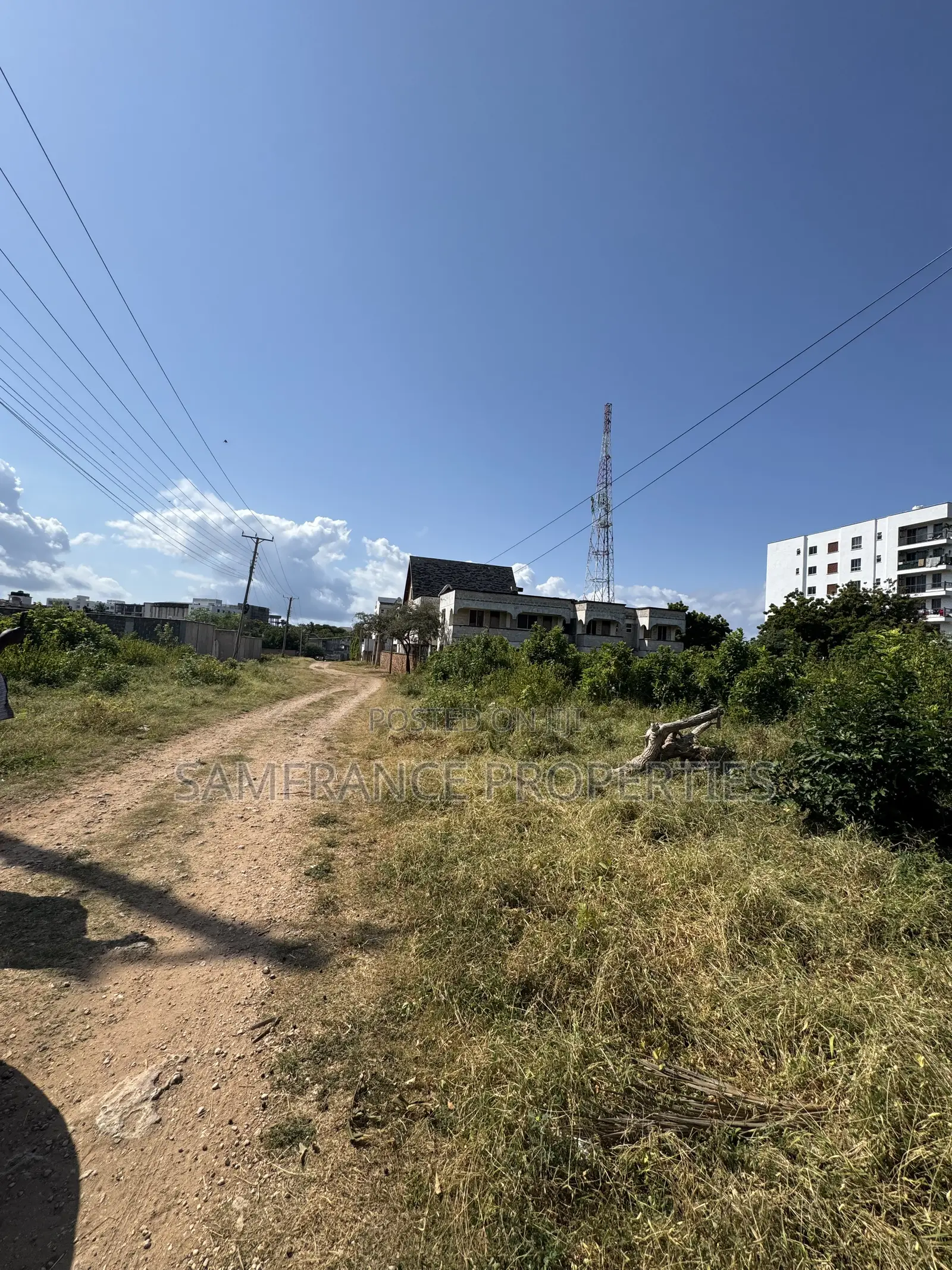 Half an Acre Plot on Sale Serena Shanzu Mombasa