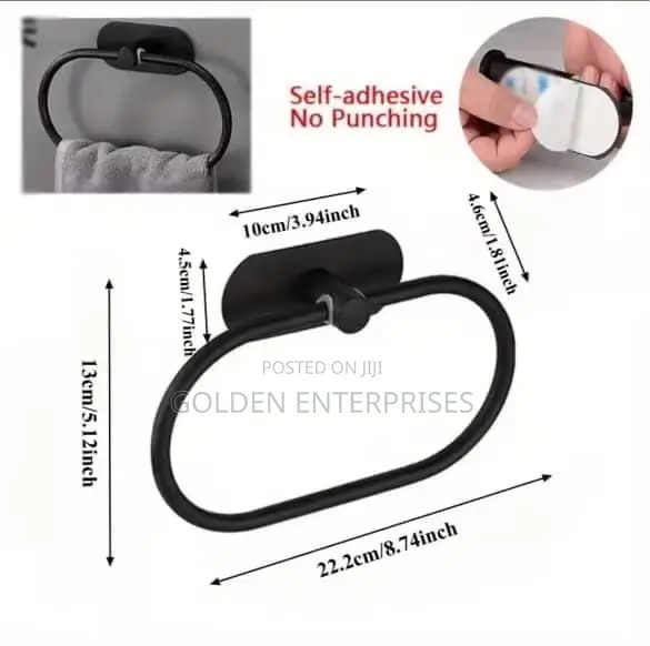 Self Adhesive Towel Ring Holder