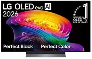 Oled65c66la LG 65 Inch OLED Evo AI C6 Smart TV 2026