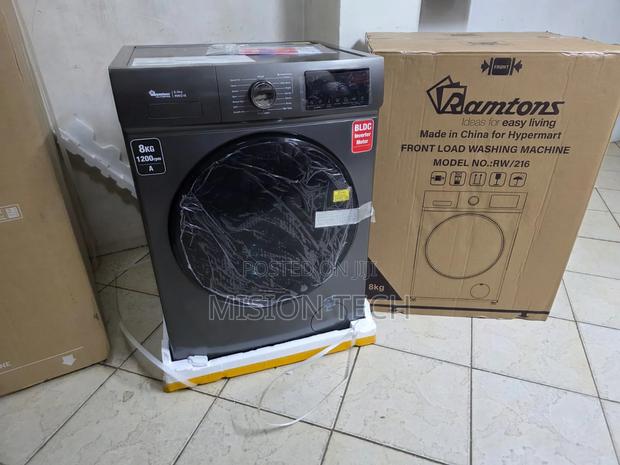Ramtons RW/216 8kg Front Load Washing Machine**