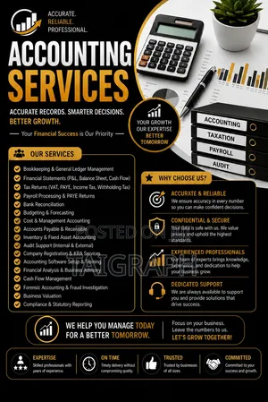 Professi of Graphic Design Accounting Report and Company Registration