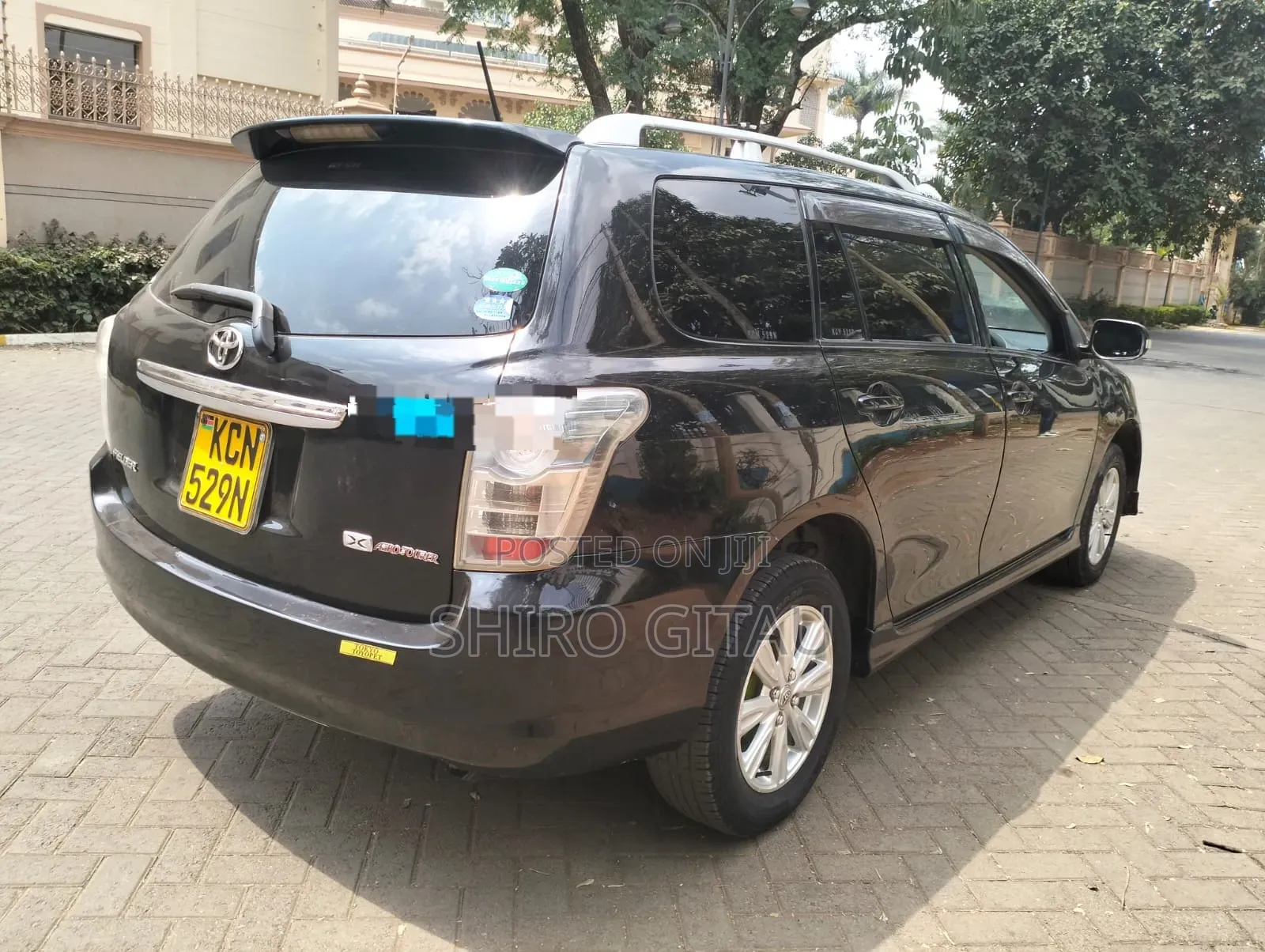 Toyota Corolla Fielder 2010 Black