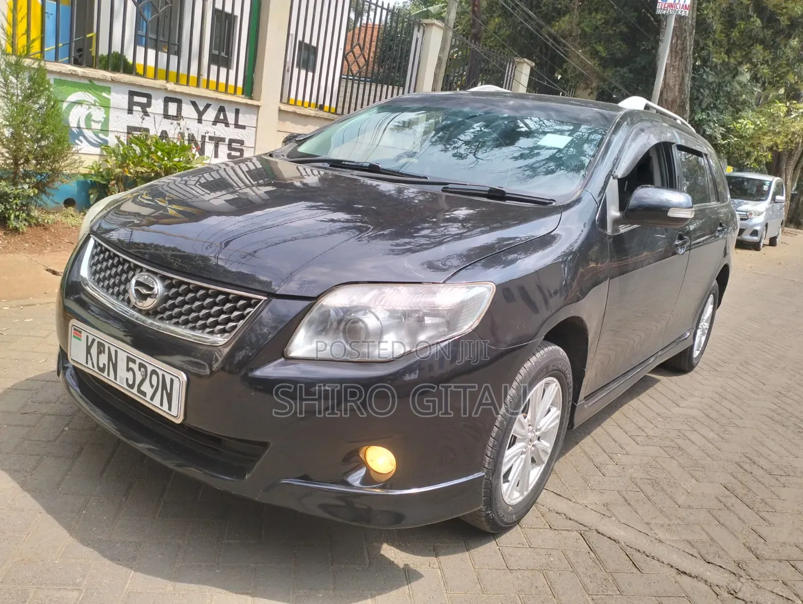 Toyota Corolla Fielder 2010 Black