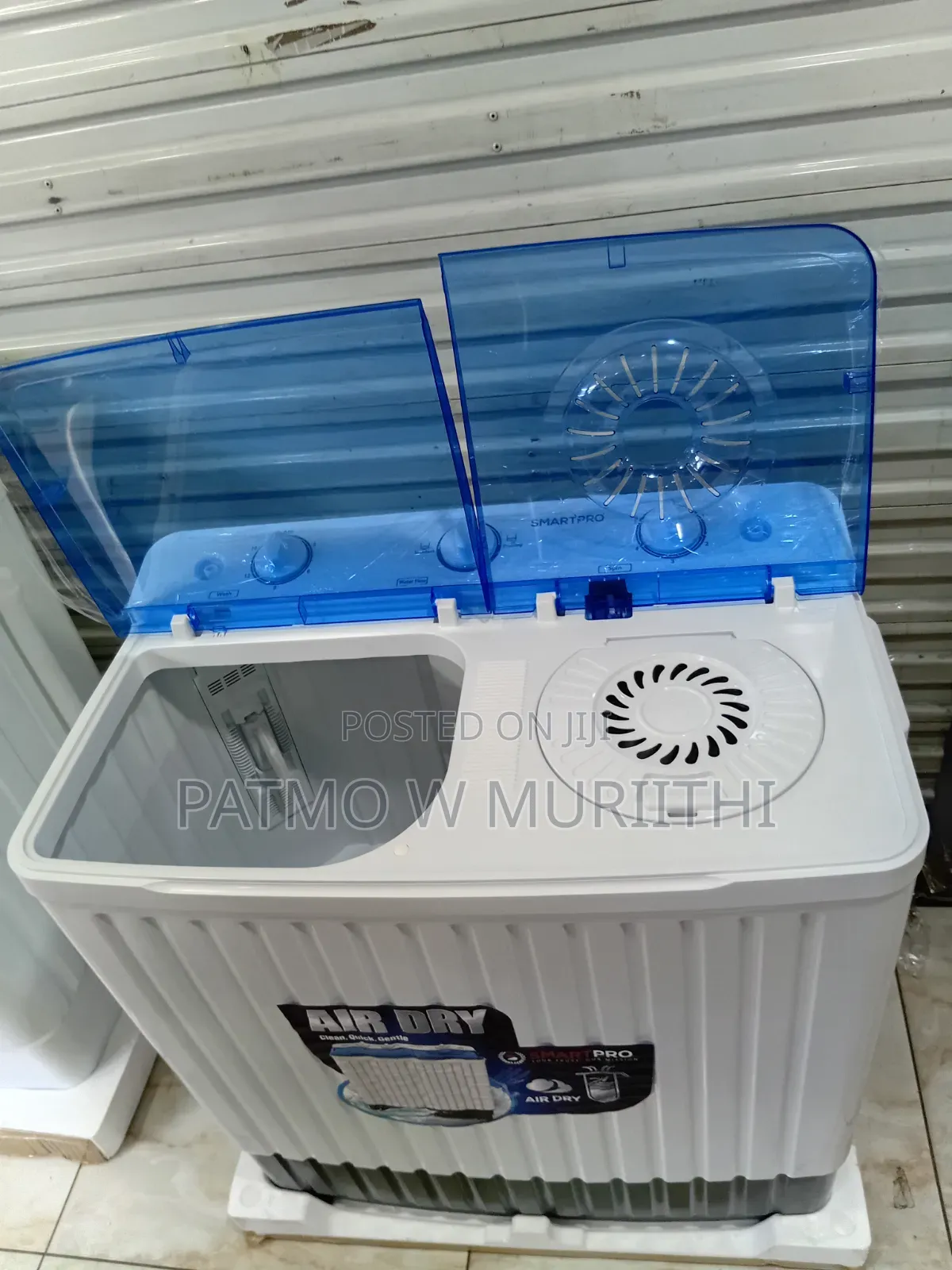 Smartpro Washing Machine Topload Wash and Spin 10kgs