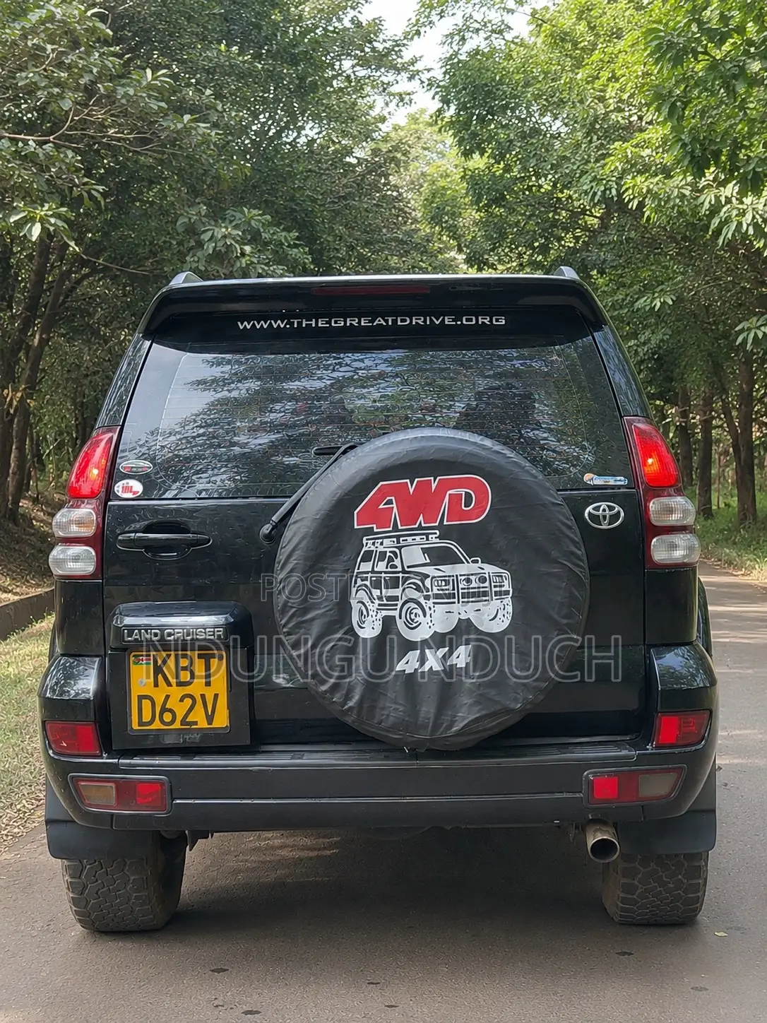 Toyota Land Cruiser Prado 2005 Black
