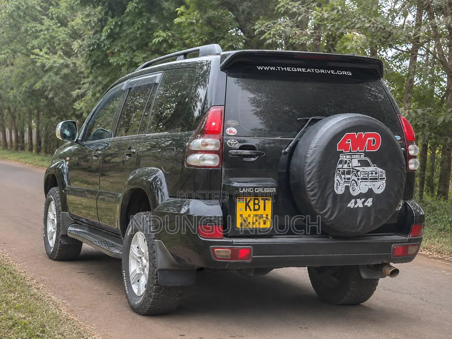 Toyota Land Cruiser Prado 2005 Black