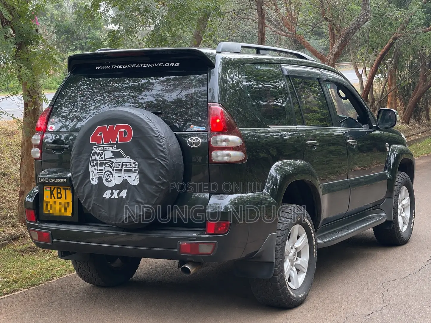 Toyota Land Cruiser Prado 2005 Black