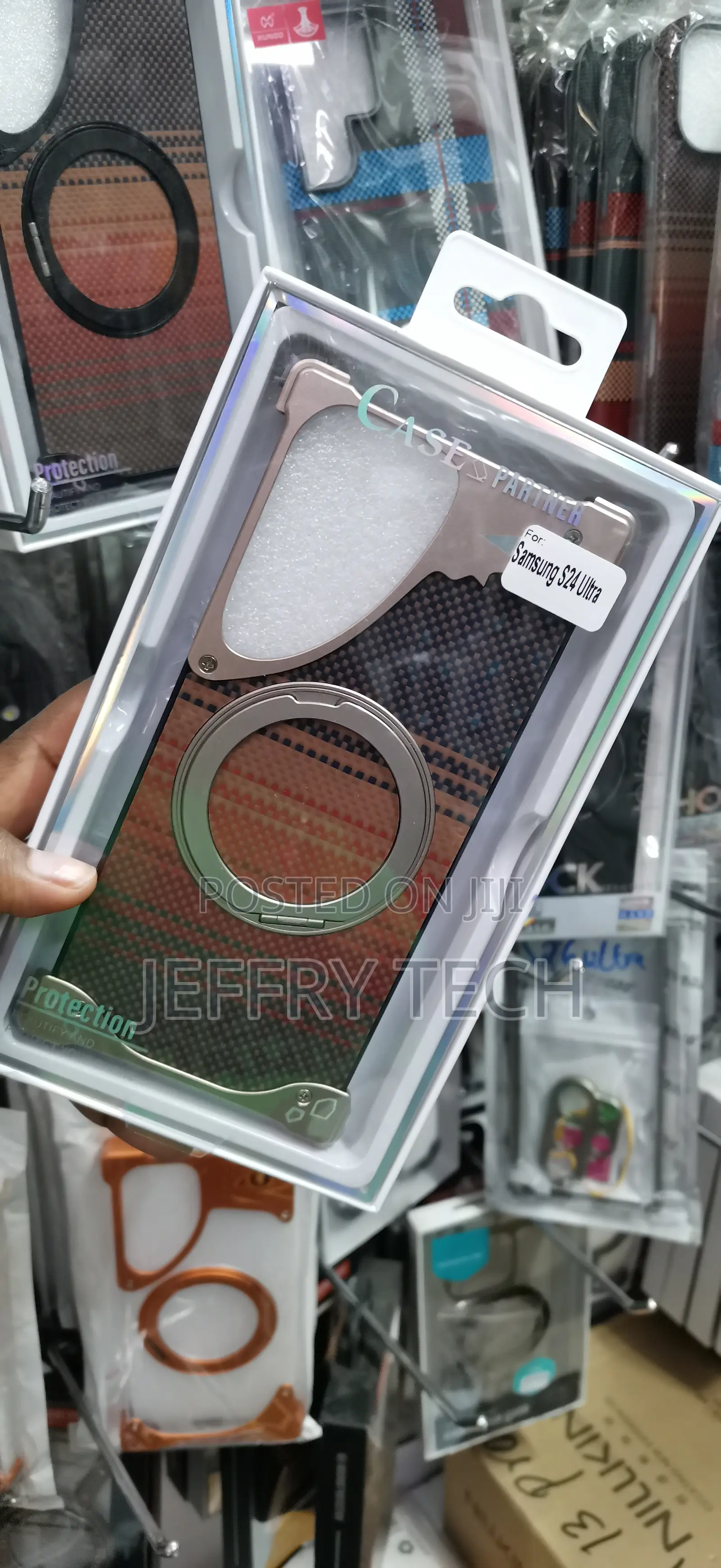 Samsung Galaxy S24 Ultra Tribal Metal Bumper Case