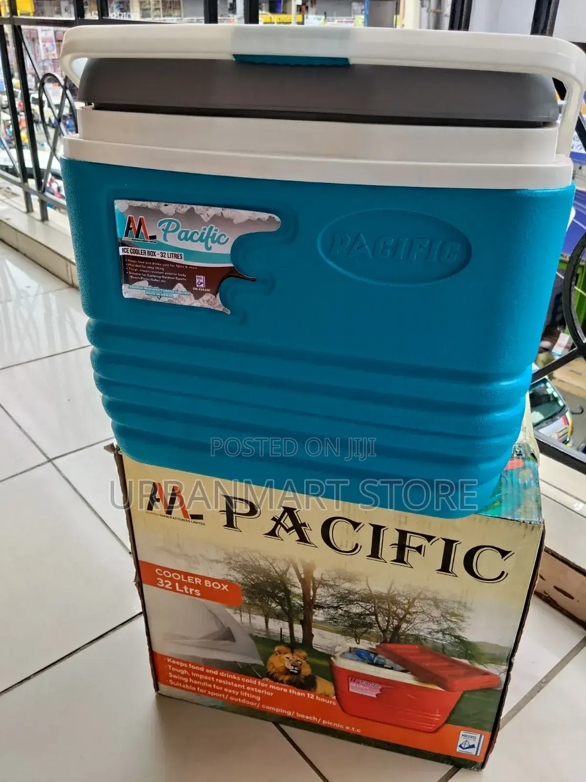 Portable 32L Beverage Ice Cream Cooler Box