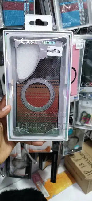 Samsung S24 Ultra Distinct Woven Aramid/Carbon Fiber Cover