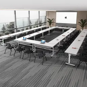 Office Table; 1.2m X 0.6M Movable Folding Office Desk