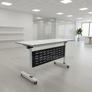 Office Table; 1.2m X 0.6M Movable Folding Office Desk