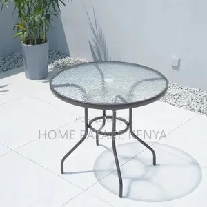 Outdoor Set: Grey Mesh Fabric Patio Set