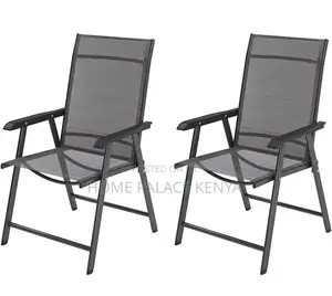 Outdoor Set: Grey Mesh Fabric Patio Set