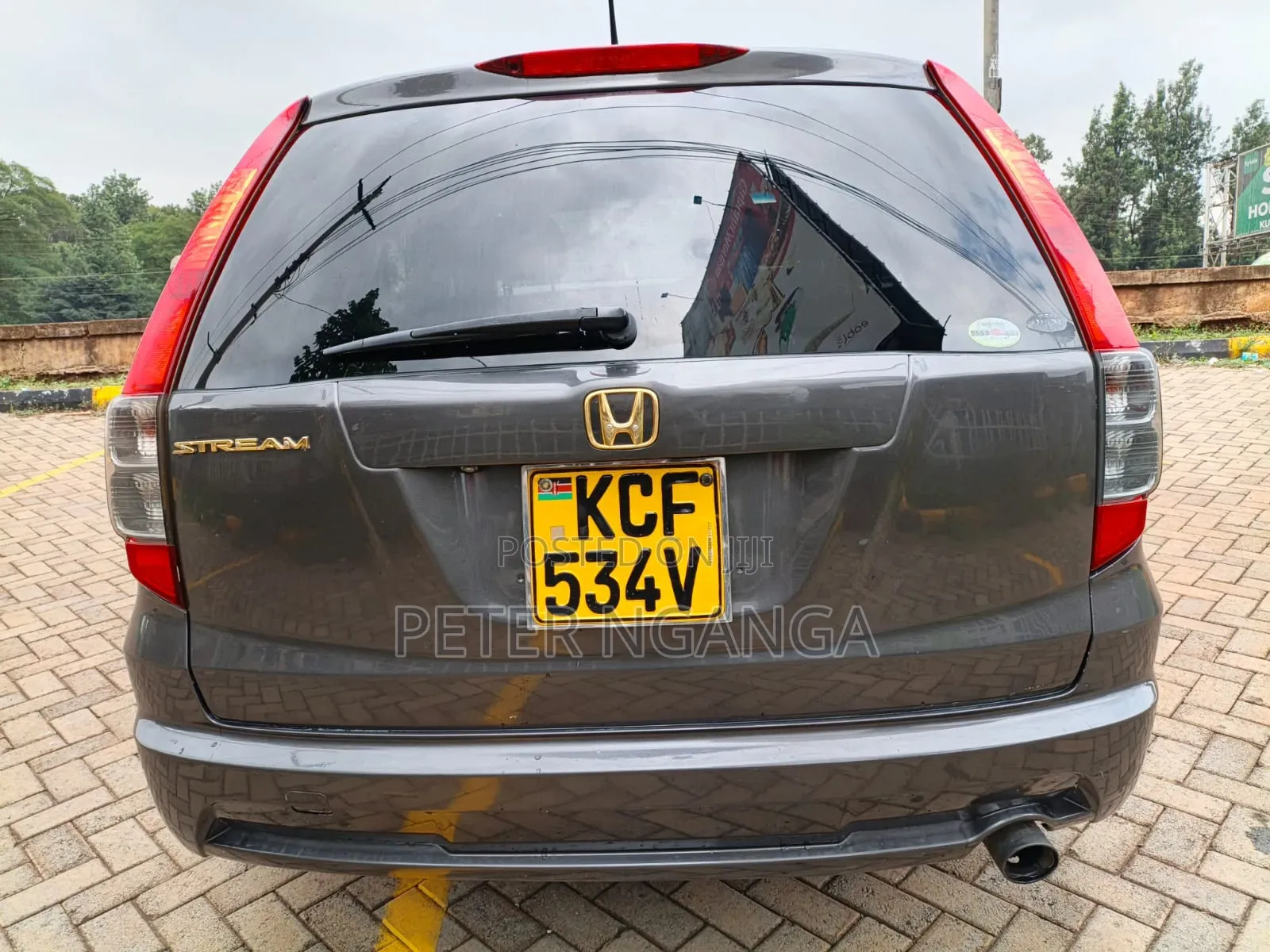 Honda Stream 2008 Gray
