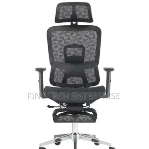 Executive Ergonomic Chair With Headrest Footrest