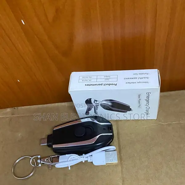 Keychain Portable Mini Emergency 1500mAh Small Backup Power Bank