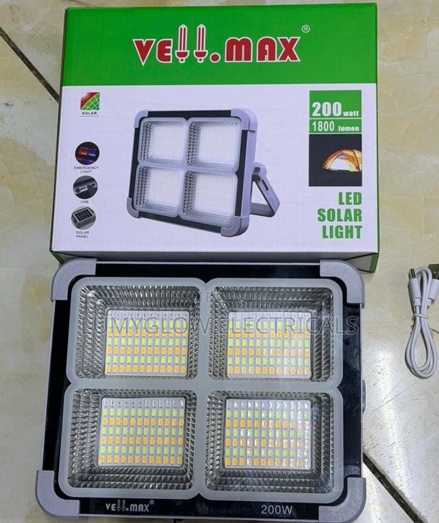 Tri Colour Solar Floodlights