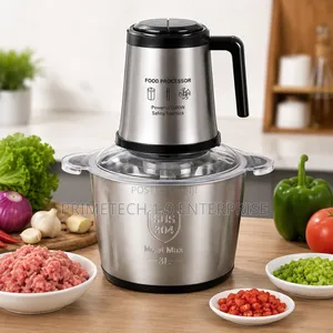 Stainless Steel Electric Food Chopper-Processor 3l