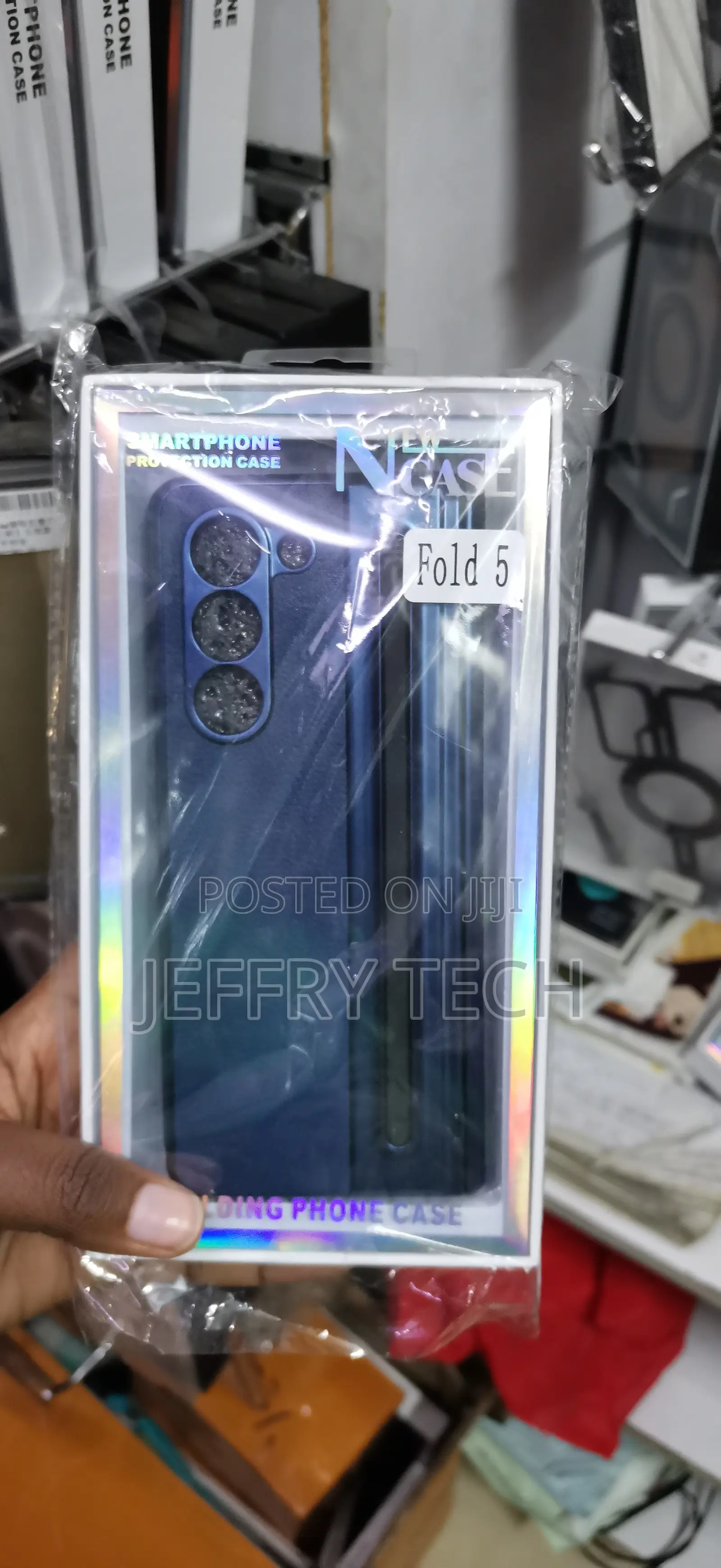 Samsung Galaxy Z Fold 5,case Featuring a Built-in Stylus Holder.