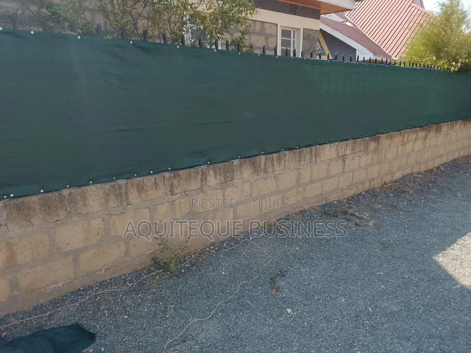 Dark Green Fencing Net 90%