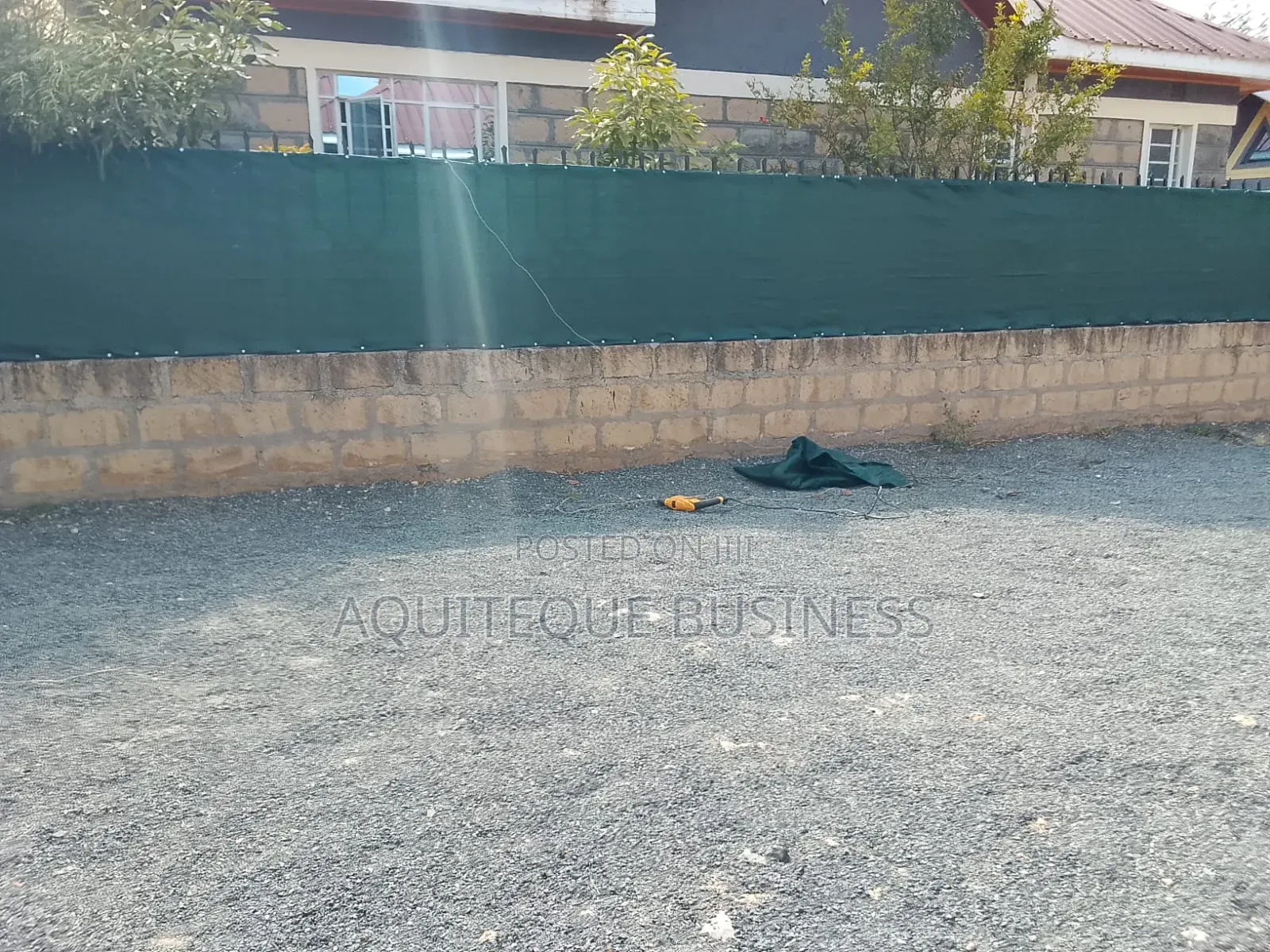 Dark Green Fencing Net 90%