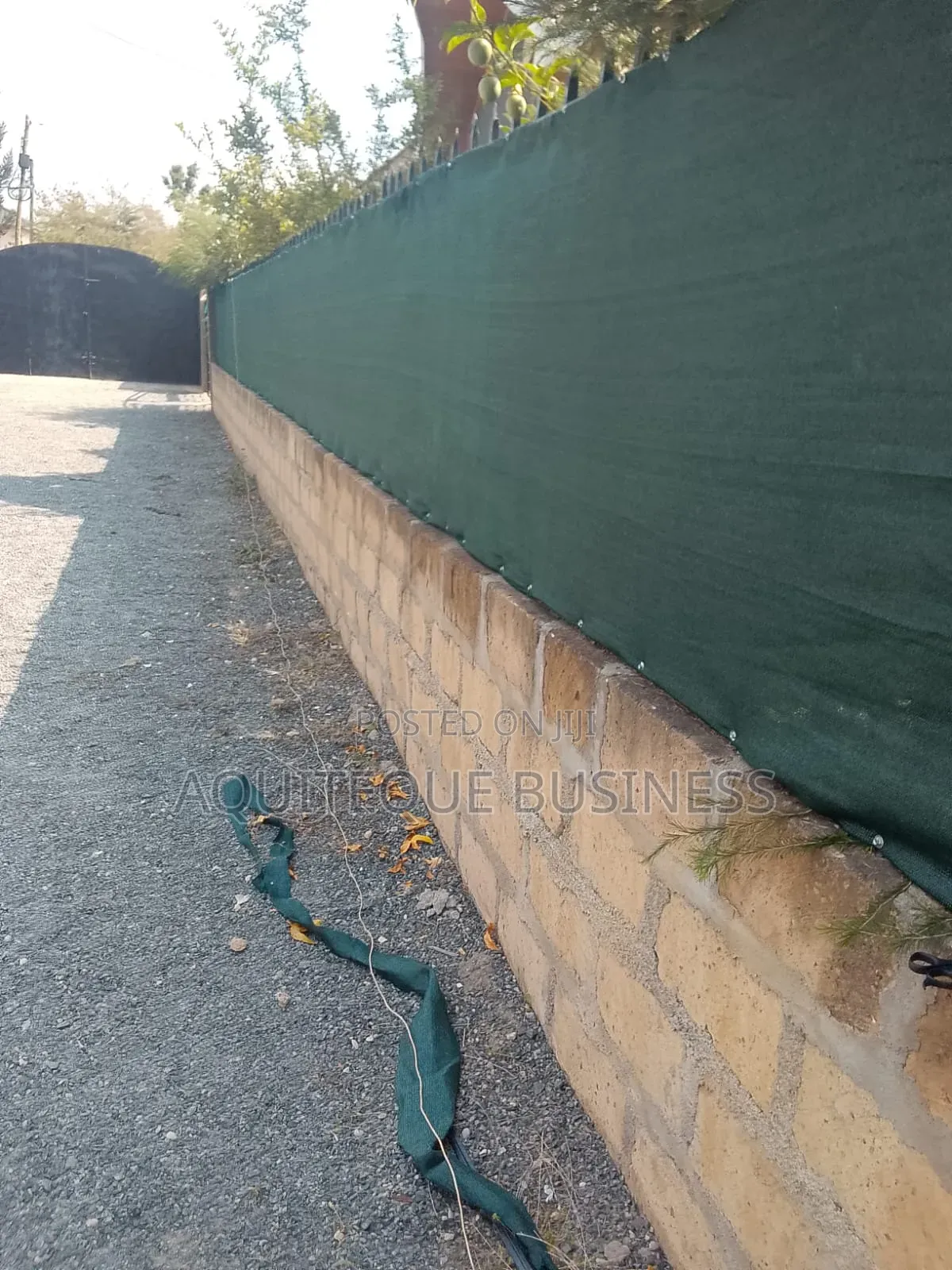 Dark Green Fencing Net 90%