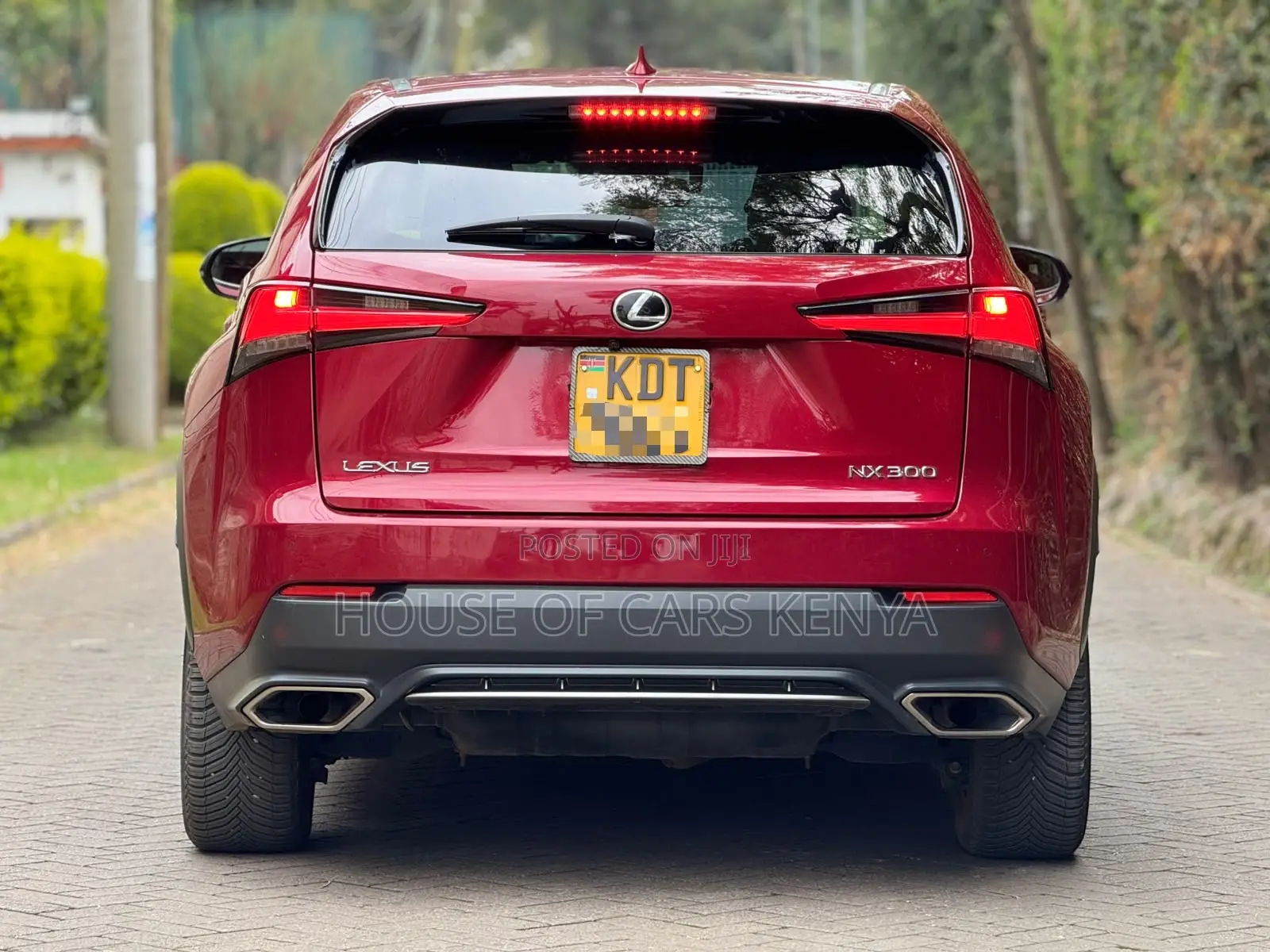 Lexus NX 300 FWD 2019 Red