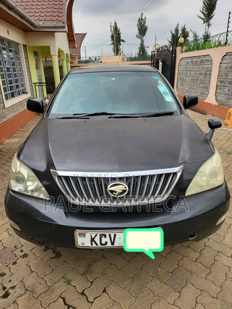 Toyota Harrier 2012 Black