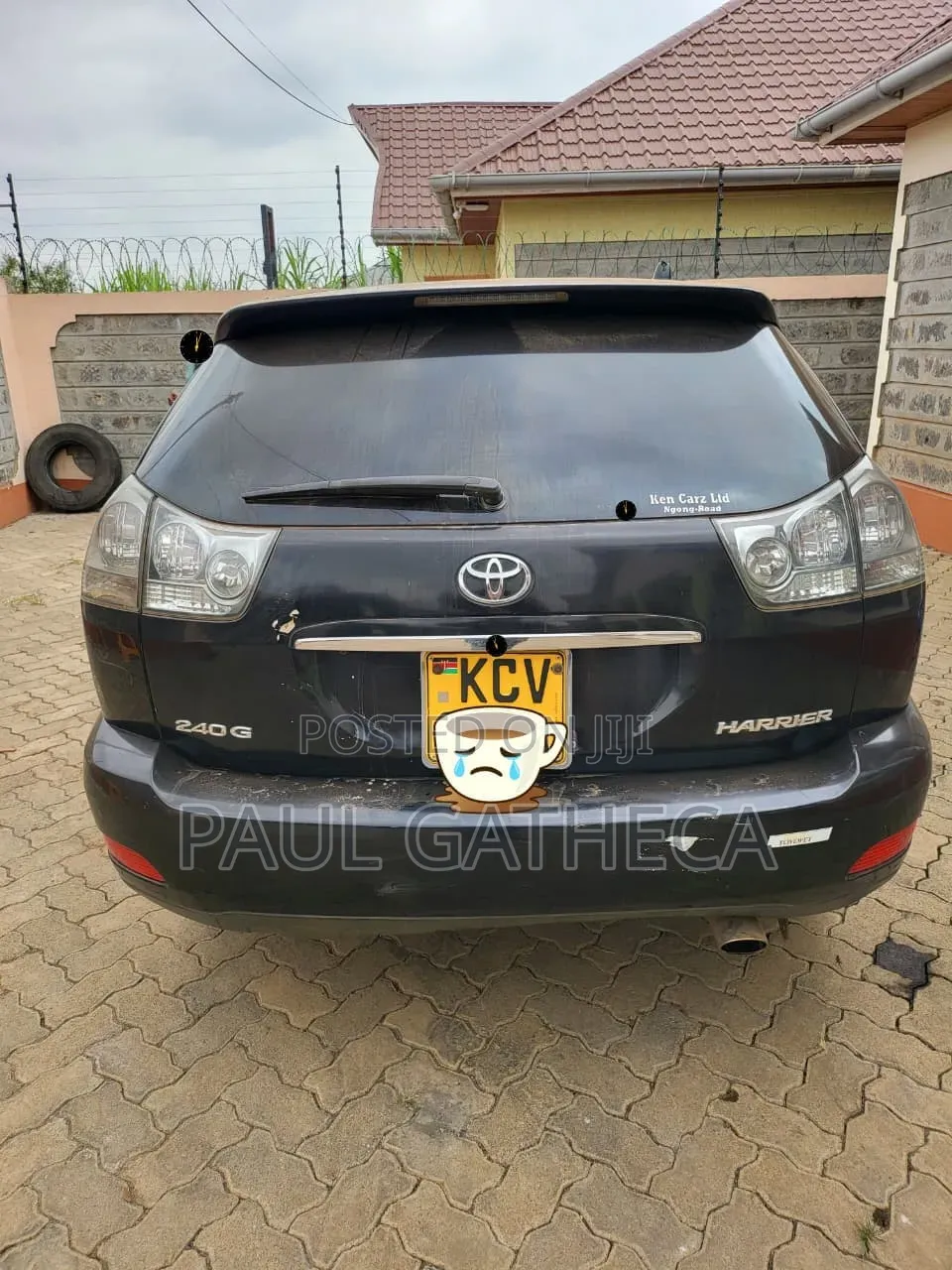 Toyota Harrier 2012 Black