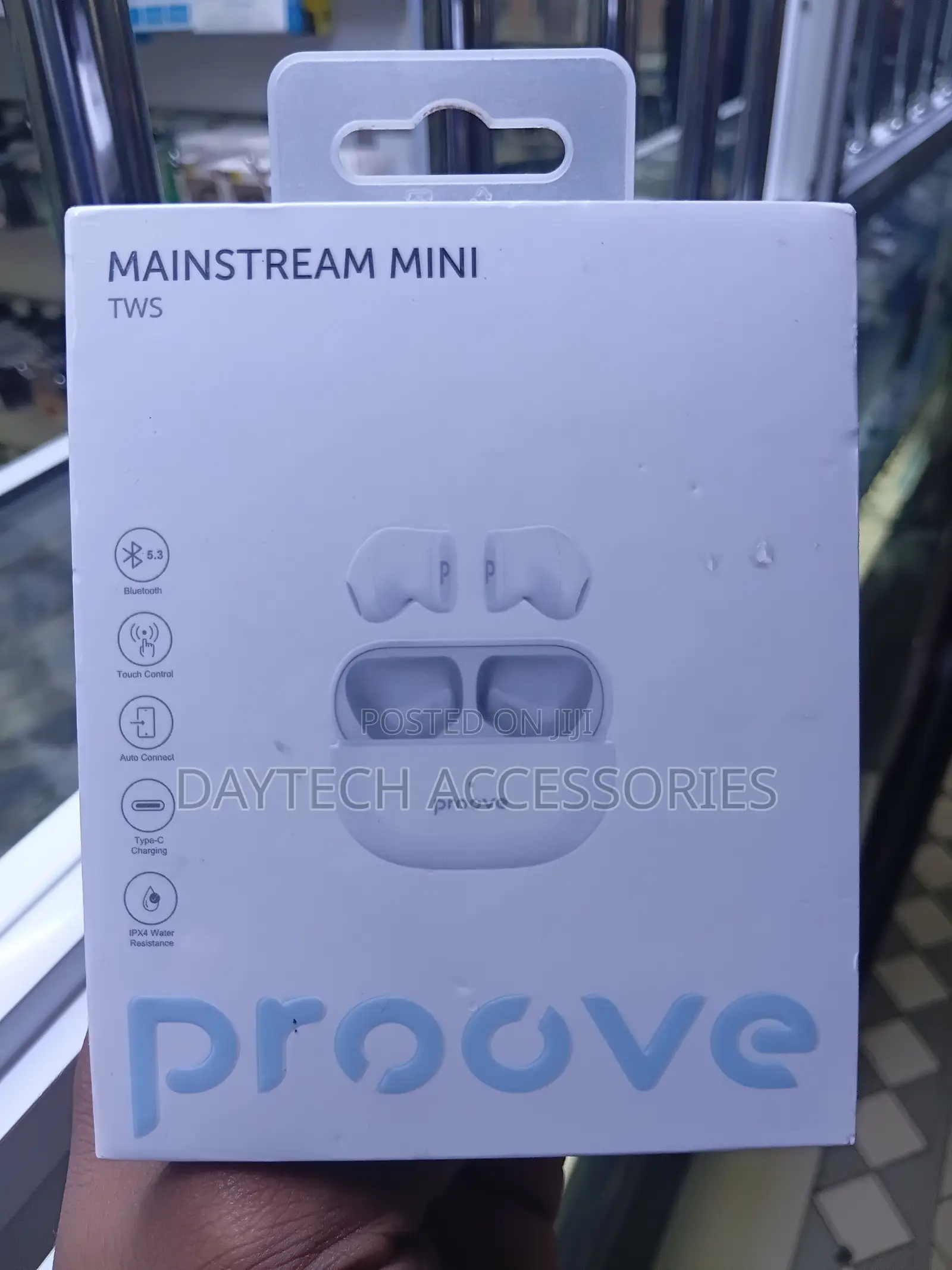 The Proove Mainstream Mini TWS Wireless Earbuds.