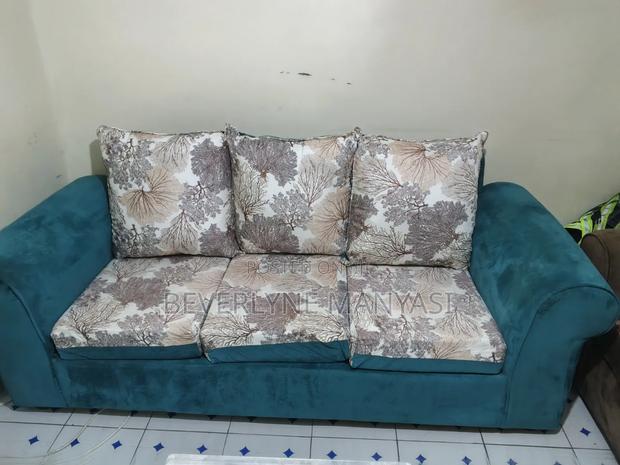 Three Seater Comfortable Sofa Sets (Good Condition) - thumbnail 2