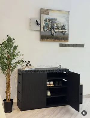 Shoe Rack Organizer With Side Bench