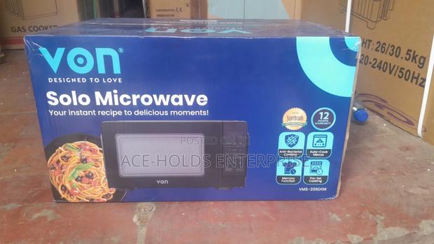 Solo Microwave-Oven Von 20 Liters Digital Setting - Black
