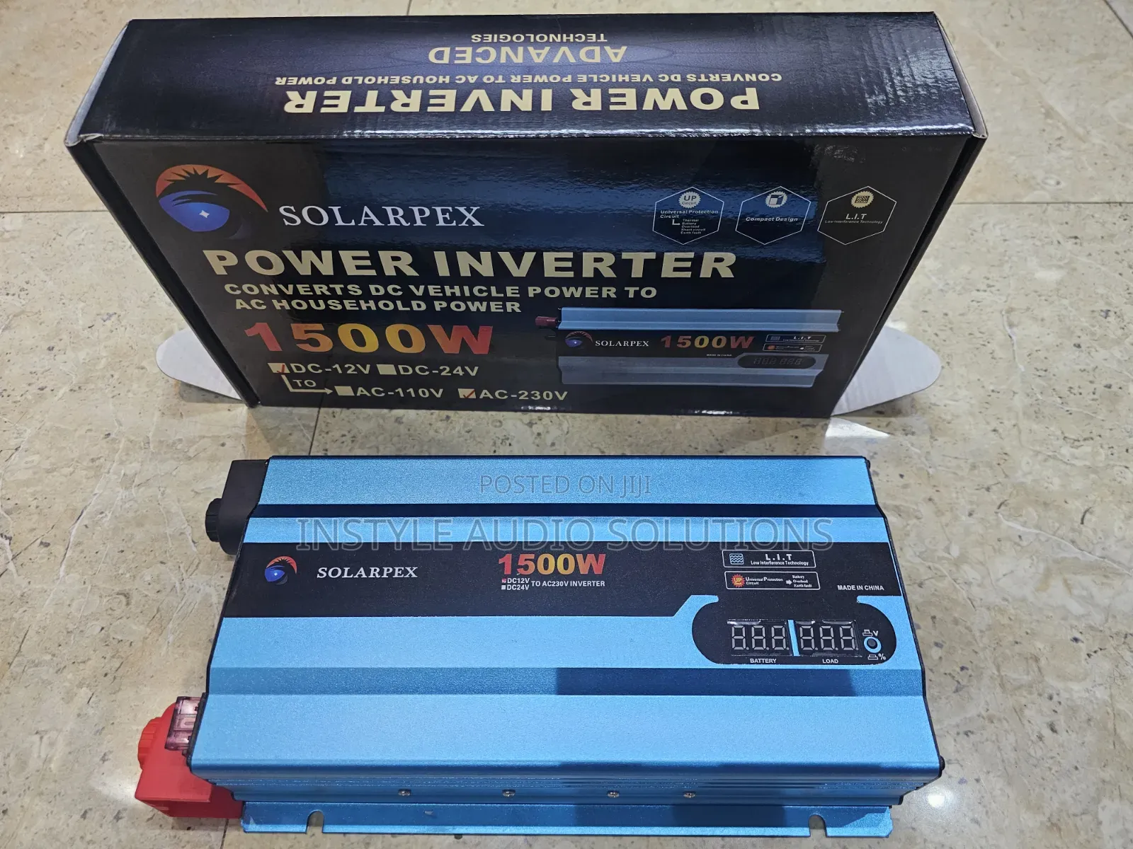 1500W - 12v Solar Power Inverter