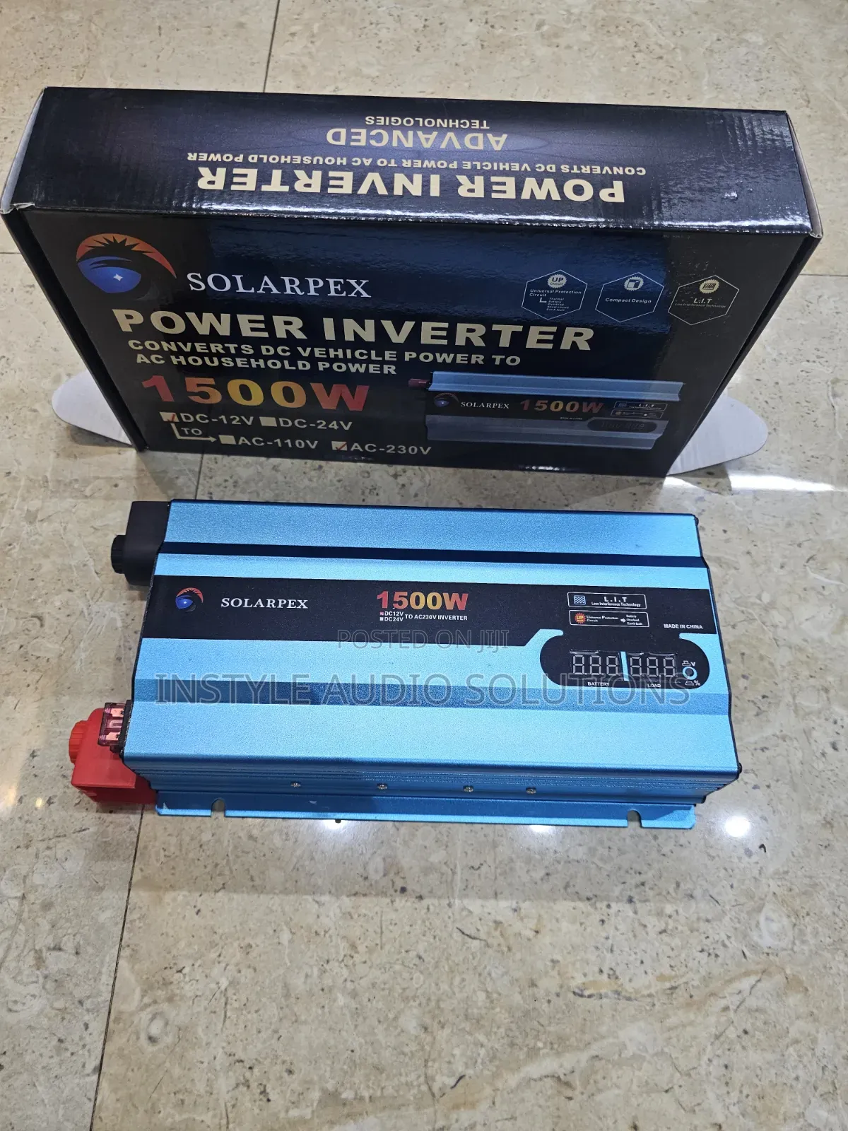 1500W - 12v Solar Power Inverter