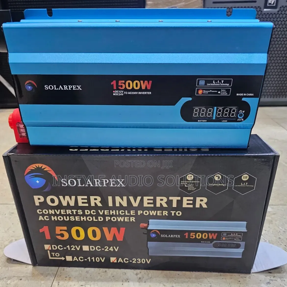 1500W - 12v Solar Power Inverter